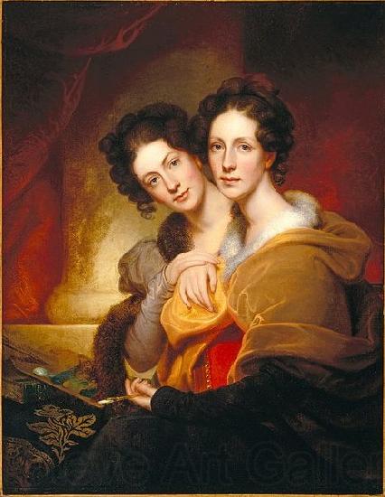 Rembrandt Peale Sisters Spain oil painting art